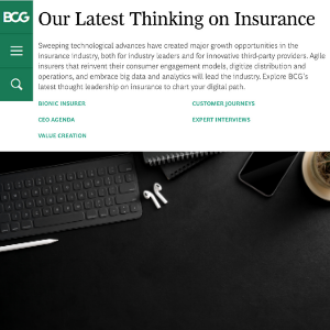 BCG: Our latest Think in Insurance